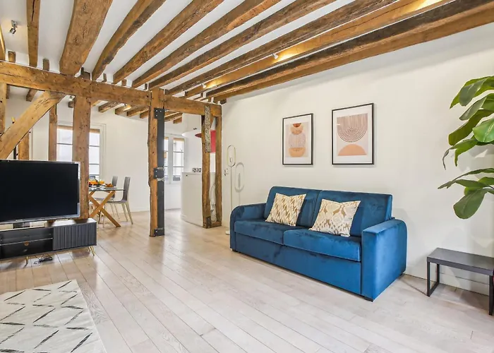 Heart Of & Pompidou - 1br - Vacation - Family Only * Paryż