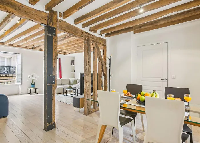 Apartament Heart Of & Pompidou - 1br - Vacation - Family Only