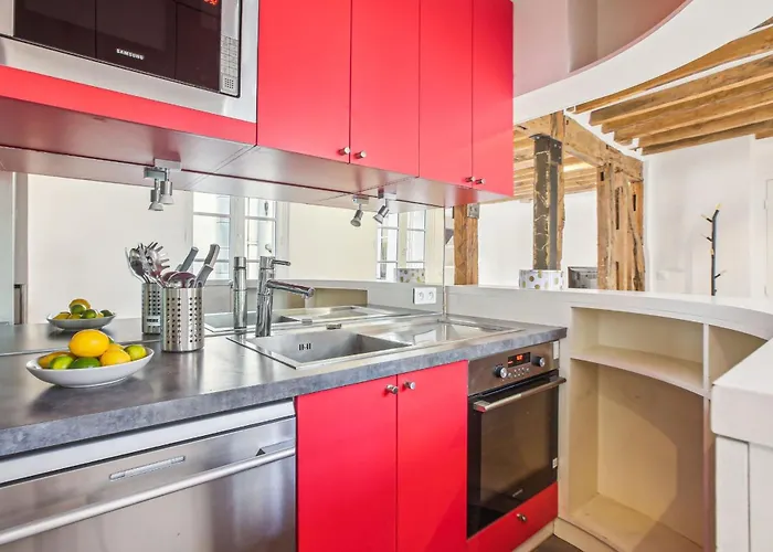 Apartament Heart Of & Pompidou - 1br - Vacation - Family Only *